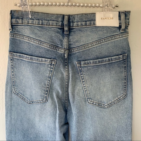 Express Straight High Rise Jeans - Picture 7 of 11